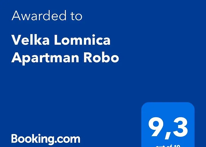 Velka Lomnica Apartman Robo